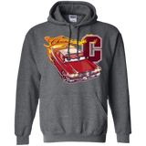 Sweatshirts Dark Heather / Small Fury And Fire Pullover Hoodie