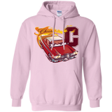 Sweatshirts Light Pink / Small Fury And Fire Pullover Hoodie