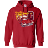 Sweatshirts Red / Small Fury And Fire Pullover Hoodie