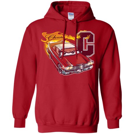 Sweatshirts Red / Small Fury And Fire Pullover Hoodie