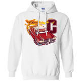 Sweatshirts White / Small Fury And Fire Pullover Hoodie