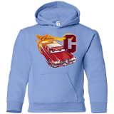 Sweatshirts Carolina Blue / YS Fury And Fire Youth Hoodie