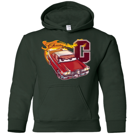 Sweatshirts Forest Green / YS Fury And Fire Youth Hoodie