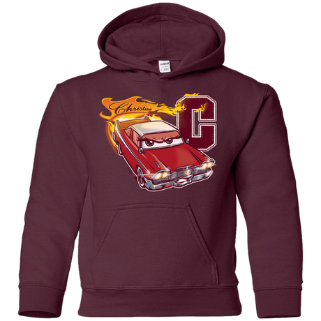 Sweatshirts Maroon / YS Fury And Fire Youth Hoodie