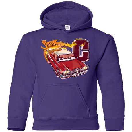 Sweatshirts Purple / YS Fury And Fire Youth Hoodie