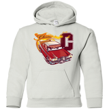 Sweatshirts White / YS Fury And Fire Youth Hoodie