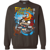 Sweatshirts Dark Chocolate / S Futurama Fantastic 4 Crewneck Sweatshirt