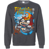 Sweatshirts Dark Heather / S Futurama Fantastic 4 Crewneck Sweatshirt