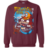 Sweatshirts Maroon / S Futurama Fantastic 4 Crewneck Sweatshirt