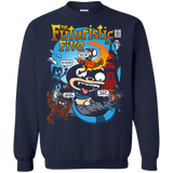 Sweatshirts Navy / S Futurama Fantastic 4 Crewneck Sweatshirt