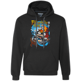 Sweatshirts Black / S Futurama Fantastic 4 Premium Fleece Hoodie