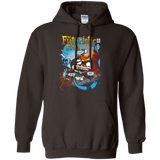 Sweatshirts Dark Chocolate / S Futurama Fantastic 4 Pullover Hoodie