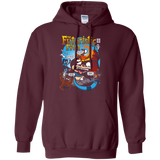 Sweatshirts Maroon / S Futurama Fantastic 4 Pullover Hoodie