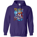 Sweatshirts Purple / S Futurama Fantastic 4 Pullover Hoodie