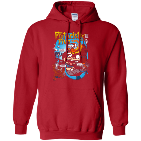 Sweatshirts Red / S Futurama Fantastic 4 Pullover Hoodie