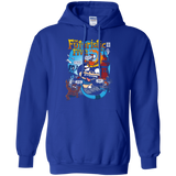 Sweatshirts Royal / S Futurama Fantastic 4 Pullover Hoodie