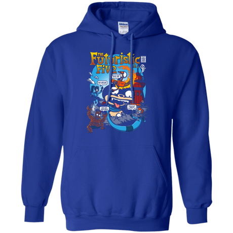 Sweatshirts Royal / S Futurama Fantastic 4 Pullover Hoodie