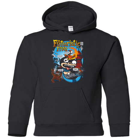 Sweatshirts Black / YS Futurama Fantastic 4 Youth Hoodie