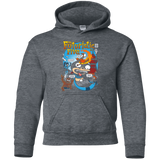 Sweatshirts Dark Heather / YS Futurama Fantastic 4 Youth Hoodie