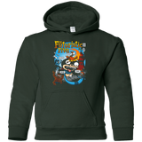 Sweatshirts Forest Green / YS Futurama Fantastic 4 Youth Hoodie