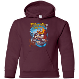 Sweatshirts Maroon / YS Futurama Fantastic 4 Youth Hoodie