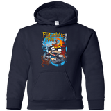 Sweatshirts Navy / YS Futurama Fantastic 4 Youth Hoodie