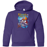Sweatshirts Purple / YS Futurama Fantastic 4 Youth Hoodie