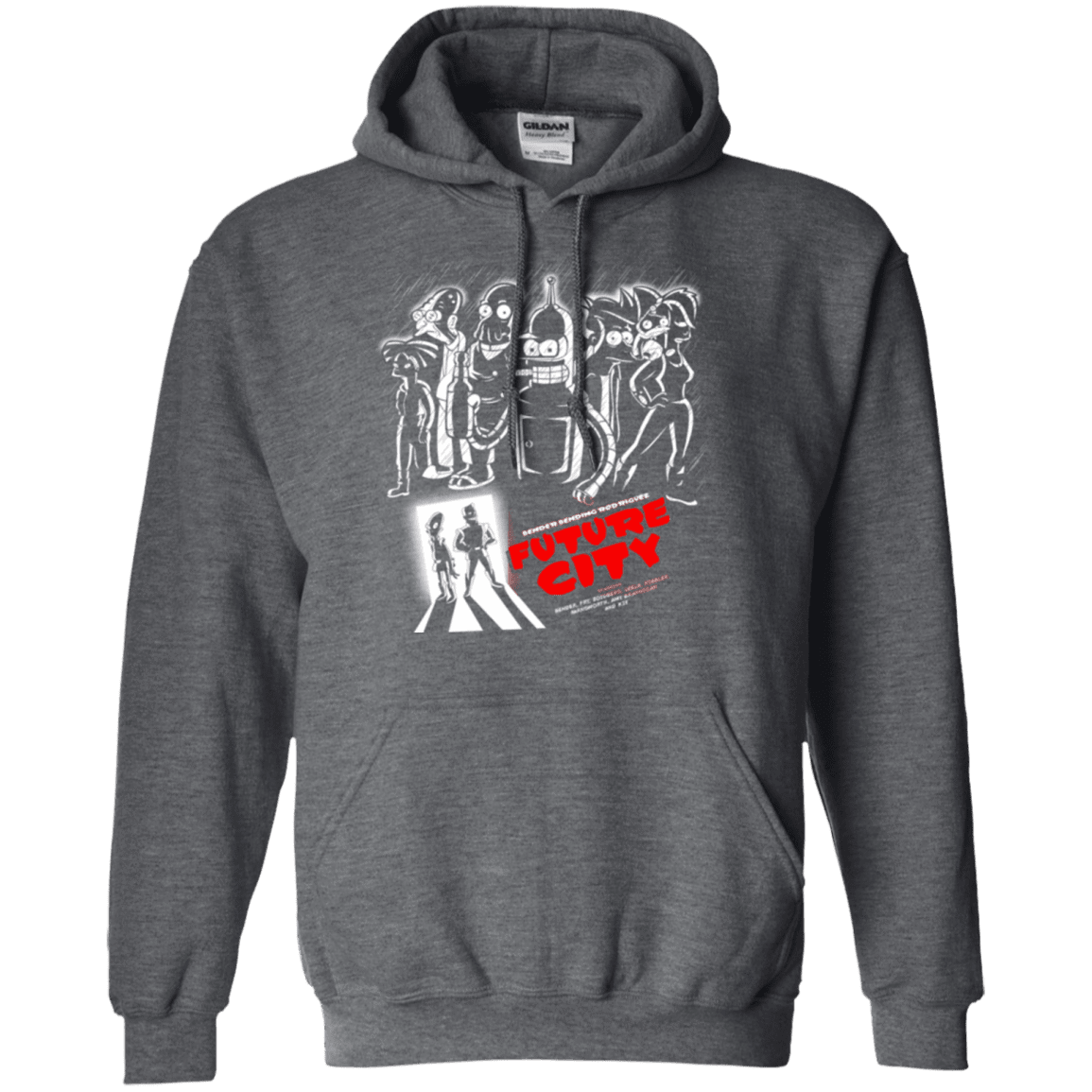 Sweatshirts Dark Heather / Small Future City Pullover Hoodie