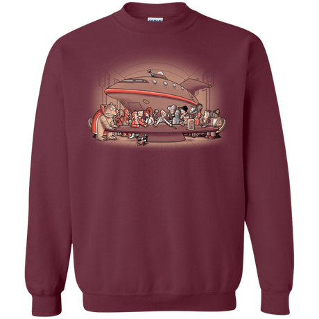 Sweatshirts Maroon / S Future Dinner Crewneck Sweatshirt