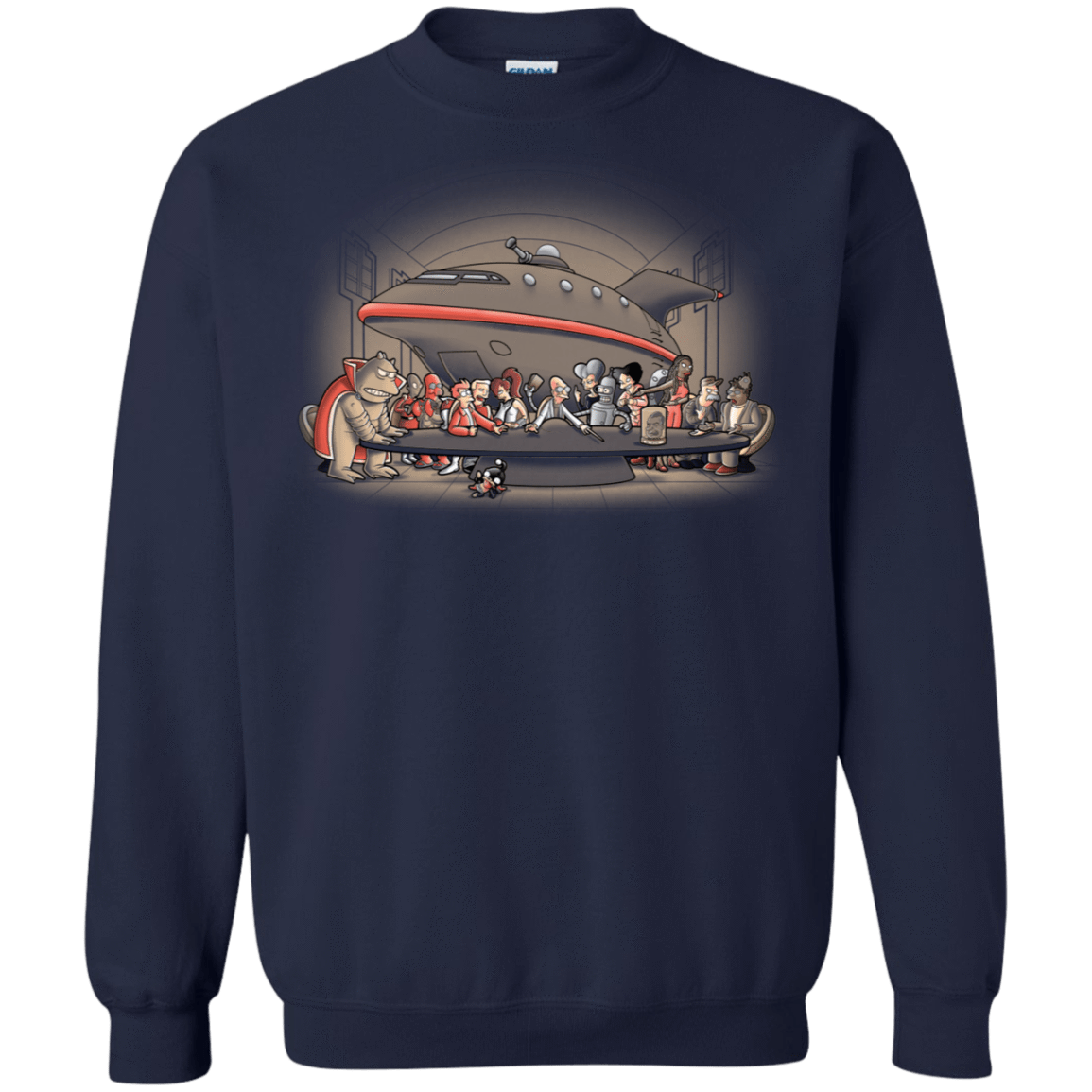 Sweatshirts Navy / S Future Dinner Crewneck Sweatshirt