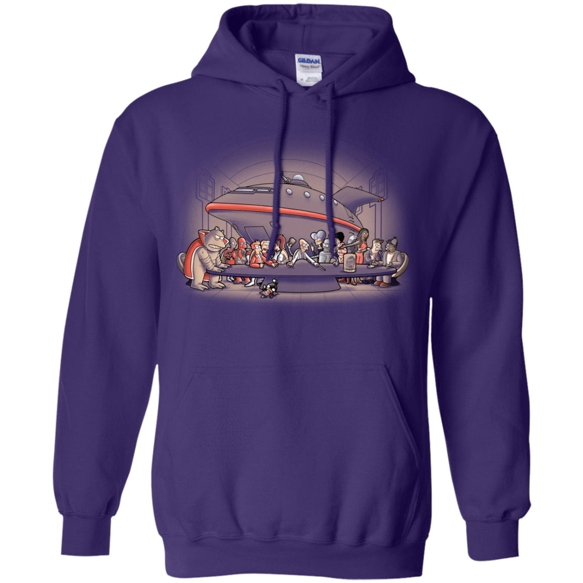 Sweatshirts Purple / S Future Dinner Pullover Hoodie