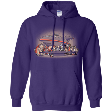 Sweatshirts Purple / S Future Dinner Pullover Hoodie