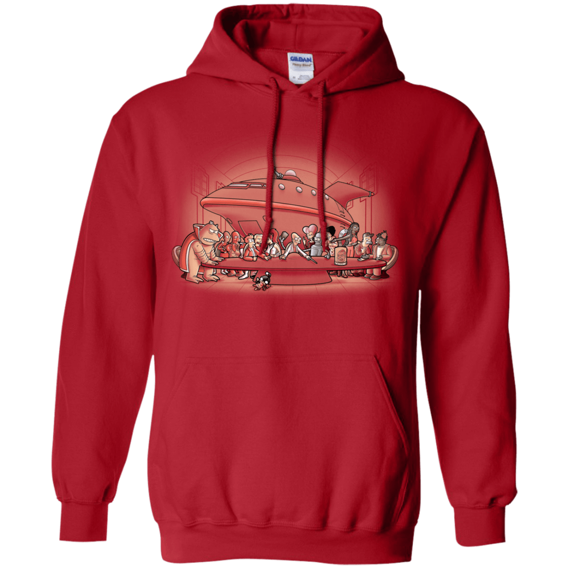 Sweatshirts Red / S Future Dinner Pullover Hoodie