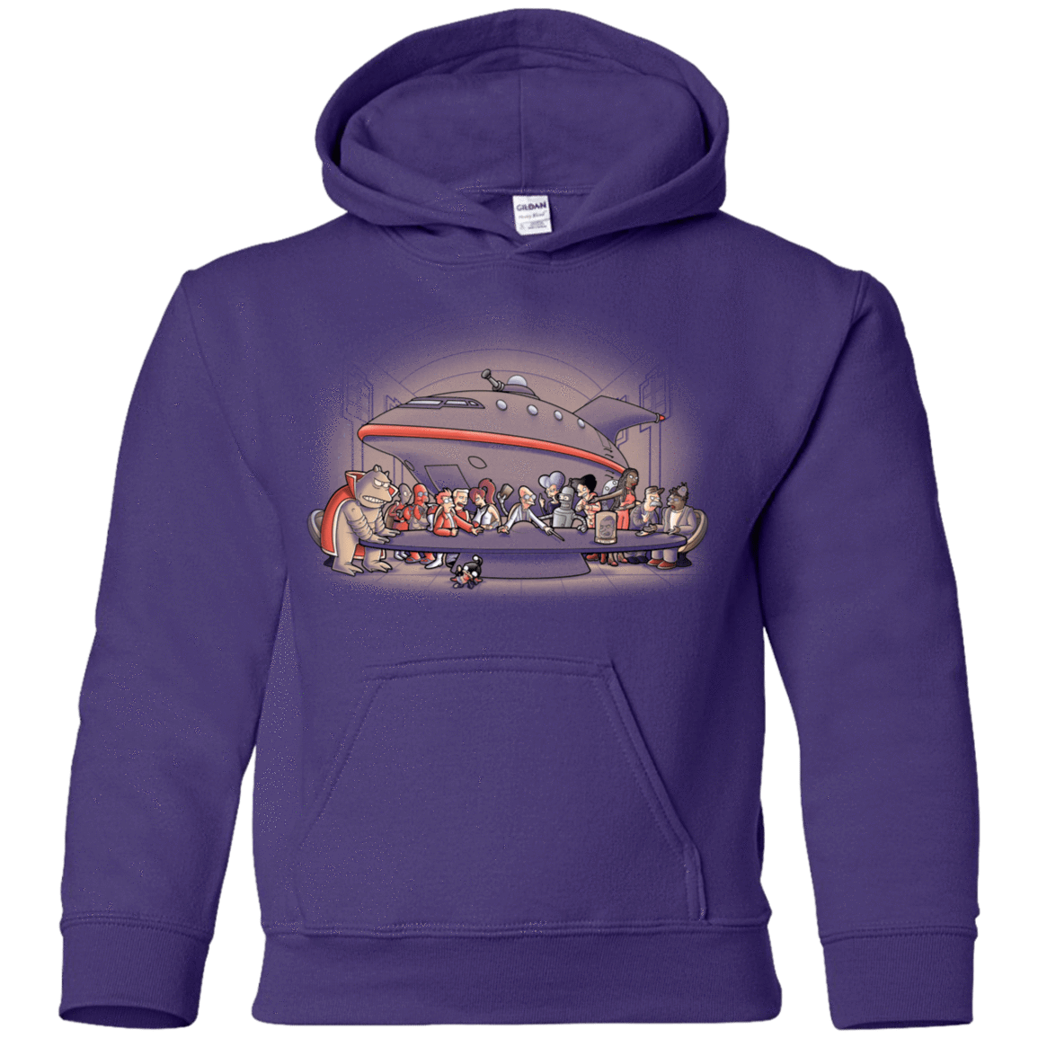 Sweatshirts Purple / YS Future Dinner Youth Hoodie