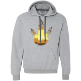 Sweatshirts Sport Grey / S Future Footprints Premium Fleece Hoodie