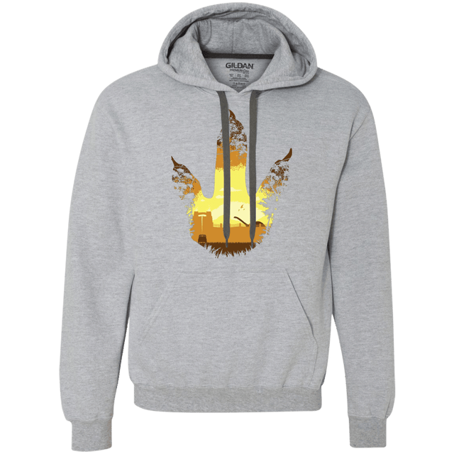Sweatshirts Sport Grey / S Future Footprints Premium Fleece Hoodie
