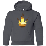 Sweatshirts Charcoal / YS Future Footprints Youth Hoodie