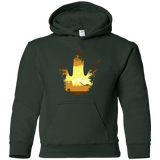 Sweatshirts Forest Green / YS Future Footprints Youth Hoodie