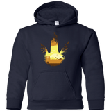 Sweatshirts Navy / YS Future Footprints Youth Hoodie