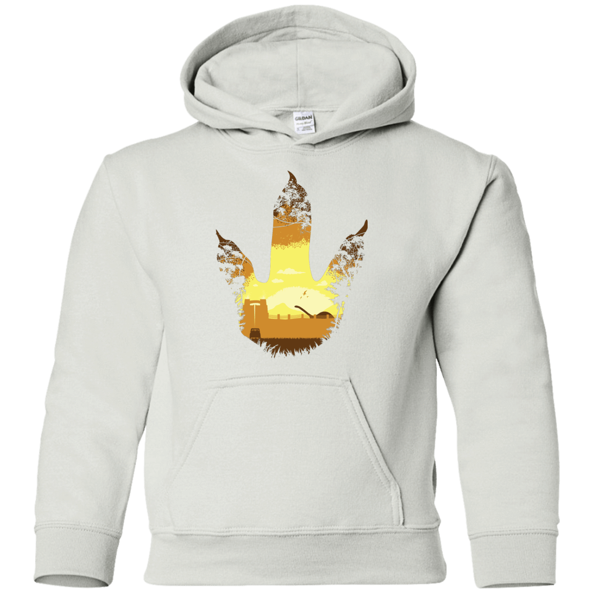 Sweatshirts White / YS Future Footprints Youth Hoodie
