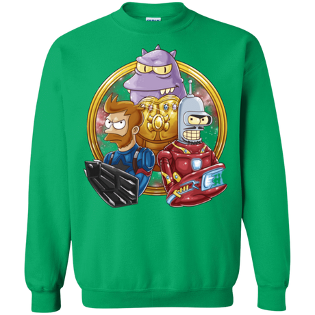 Sweatshirts Irish Green / S Future War Crewneck Sweatshirt