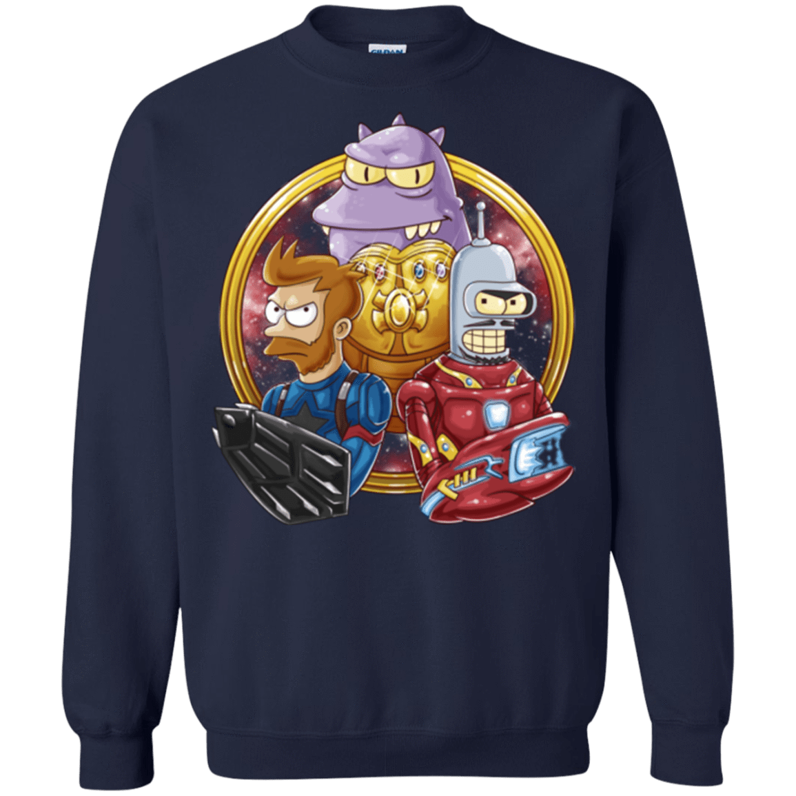 Sweatshirts Navy / S Future War Crewneck Sweatshirt