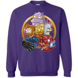 Sweatshirts Purple / S Future War Crewneck Sweatshirt