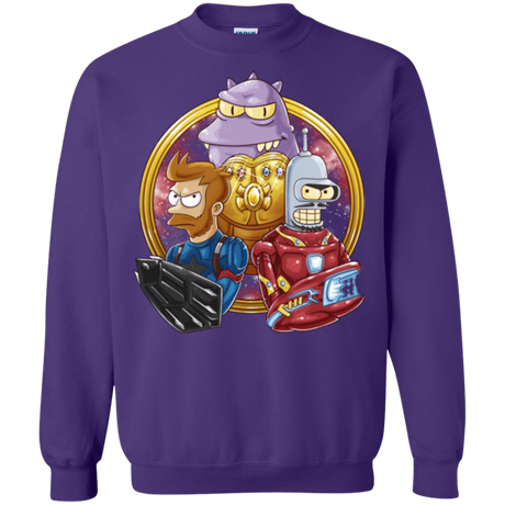 Sweatshirts Purple / S Future War Crewneck Sweatshirt