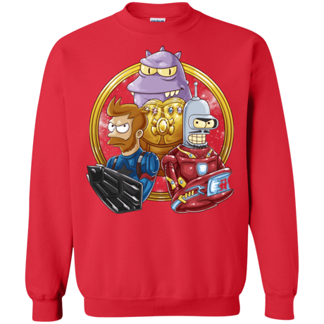 Sweatshirts Red / S Future War Crewneck Sweatshirt