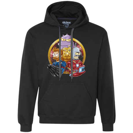 Sweatshirts Black / S Future War Premium Fleece Hoodie