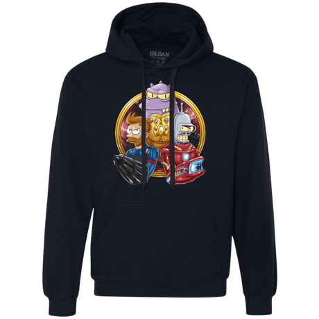 Sweatshirts Navy / S Future War Premium Fleece Hoodie