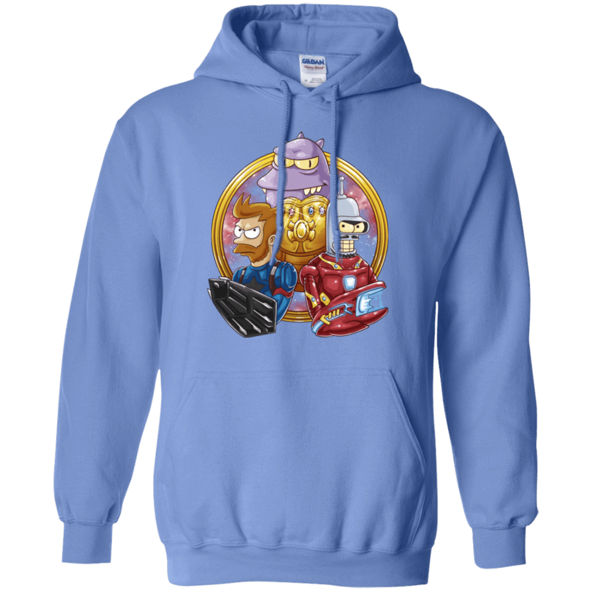 Sweatshirts Carolina Blue / S Future War Pullover Hoodie