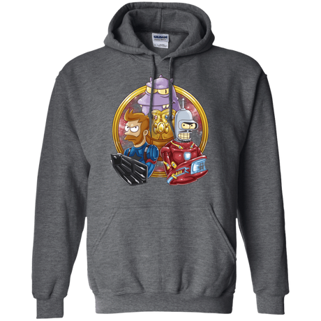 Sweatshirts Dark Heather / S Future War Pullover Hoodie
