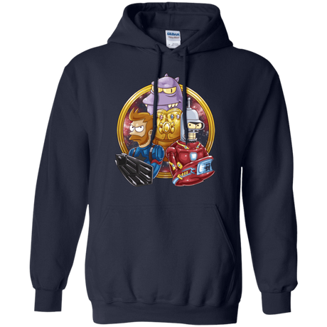 Sweatshirts Navy / S Future War Pullover Hoodie